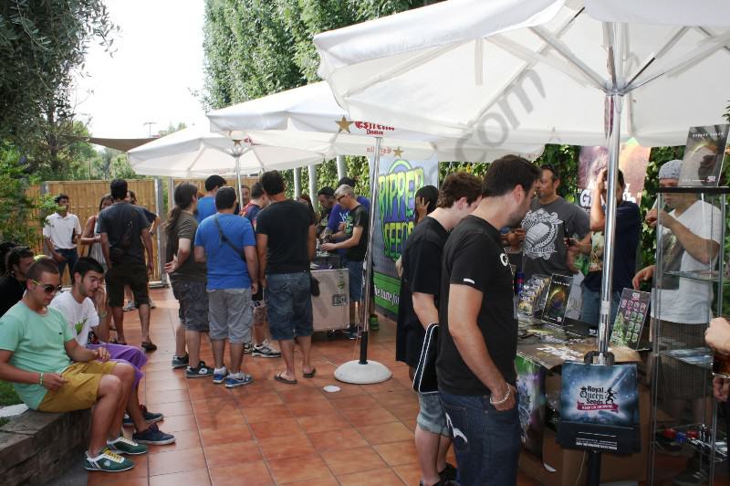 Terrasse sur laquelle ont été dégustés des délices de BHO