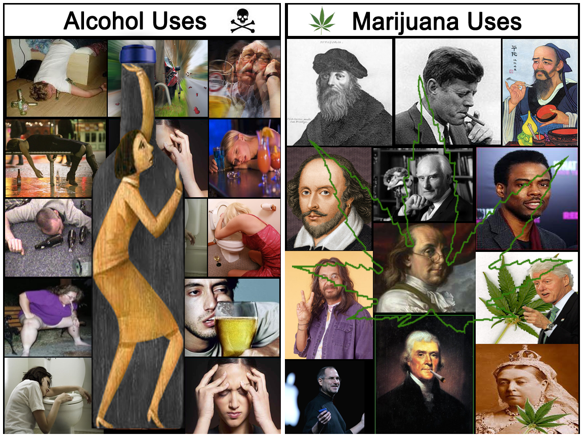 Alcool VS Cannabis