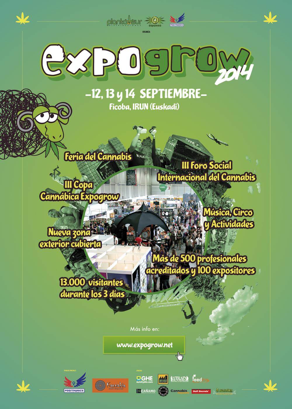 Programme de la feria Expogrow 2014 d'Irun