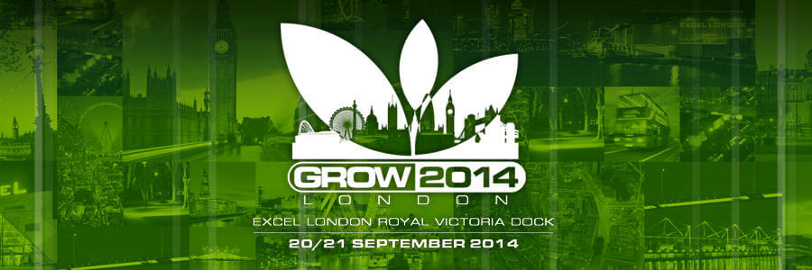 Feria du cannabis à Londres Grow 2014