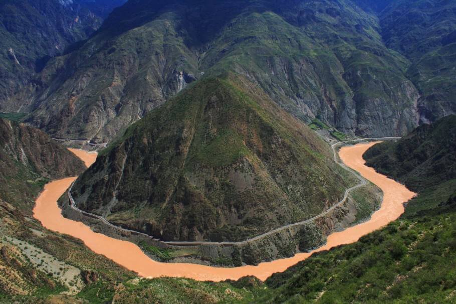 Le fleuve Yangtze, l'une des possibles zones d'origine du cannabis