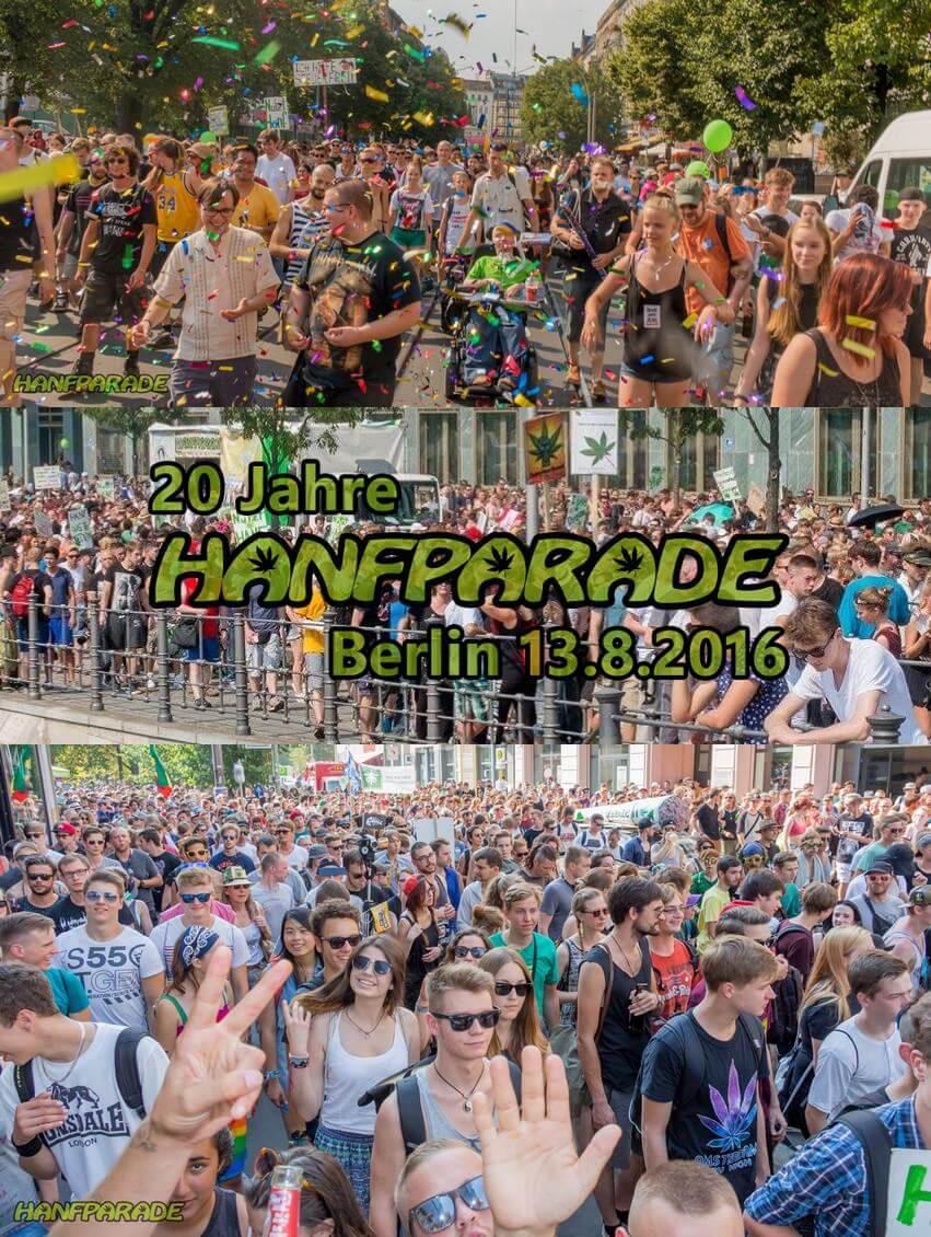 Hanfparade Berlin 2016