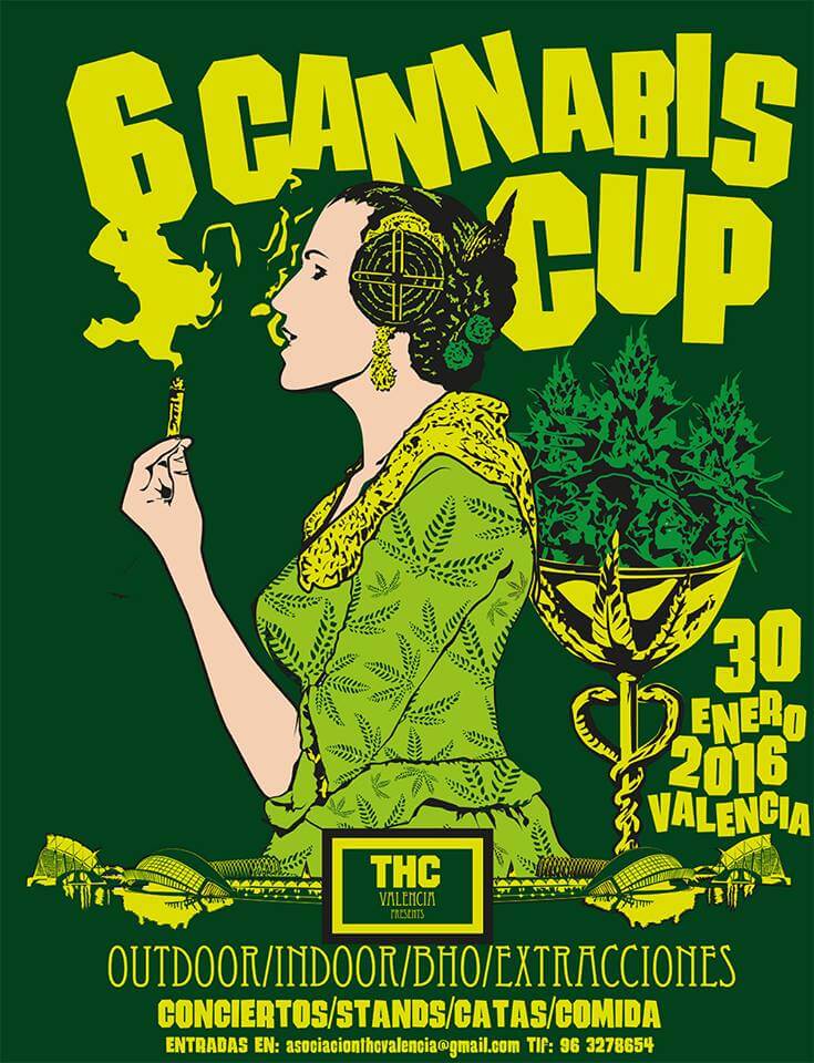 6 Cannabis Cup THC Valencia 2016