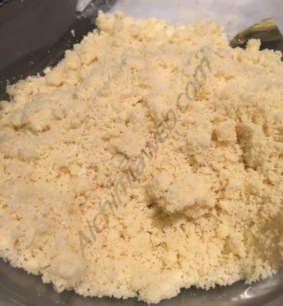 Pâte sablée granuleuse au beurre de cannabis