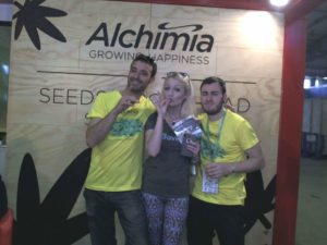 Coral Reefer sur le stand d'Alchimia