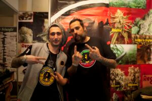 Avec nos amis de Reggae Seeds!