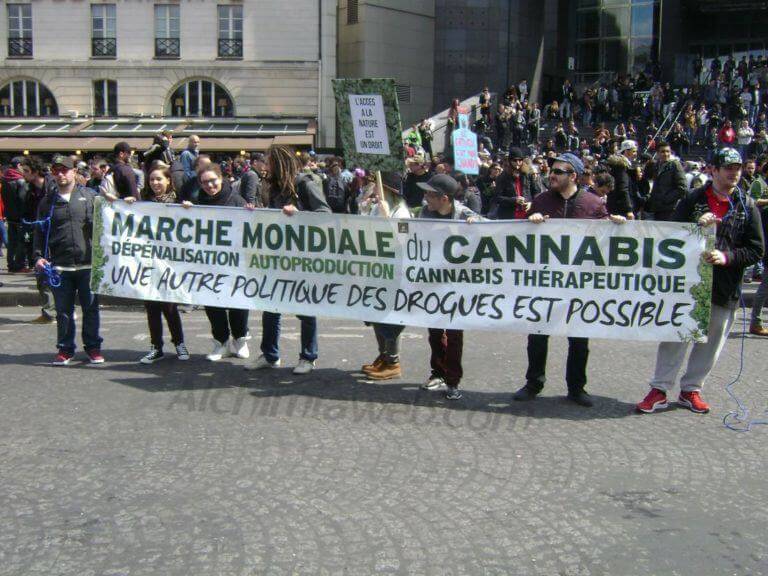 Marche Mondiale Du Cannabis, Paris 2017