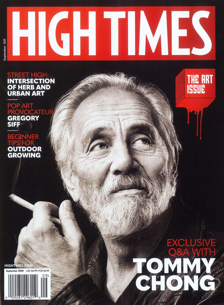 Tommy Chong en couverture