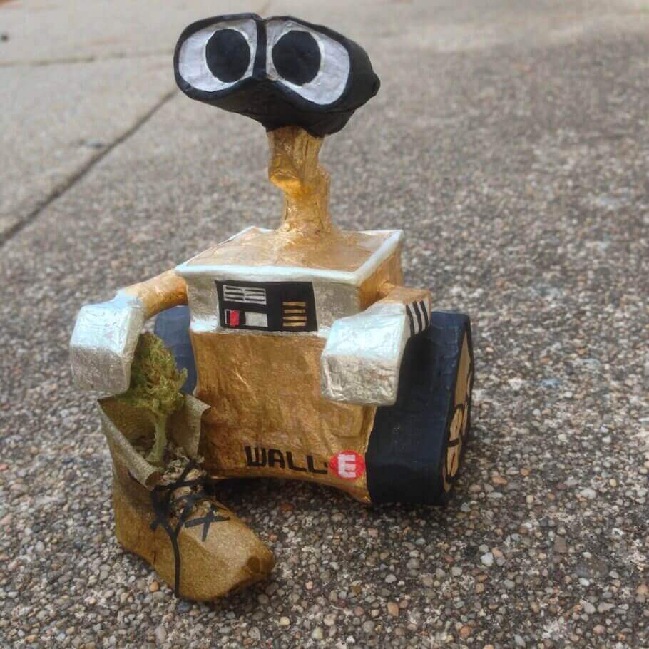 Il existe des joints très élaborés ? on a presque envie de ne pas les consommer, comme avec ce joint en forme de Wall-E