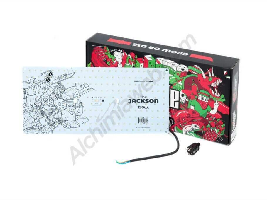 Les panneaux LED tels que The Jackson Full Spectrum sont idéaux pour les petits espaces de culture