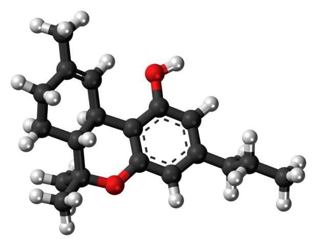 Molécule de THCV