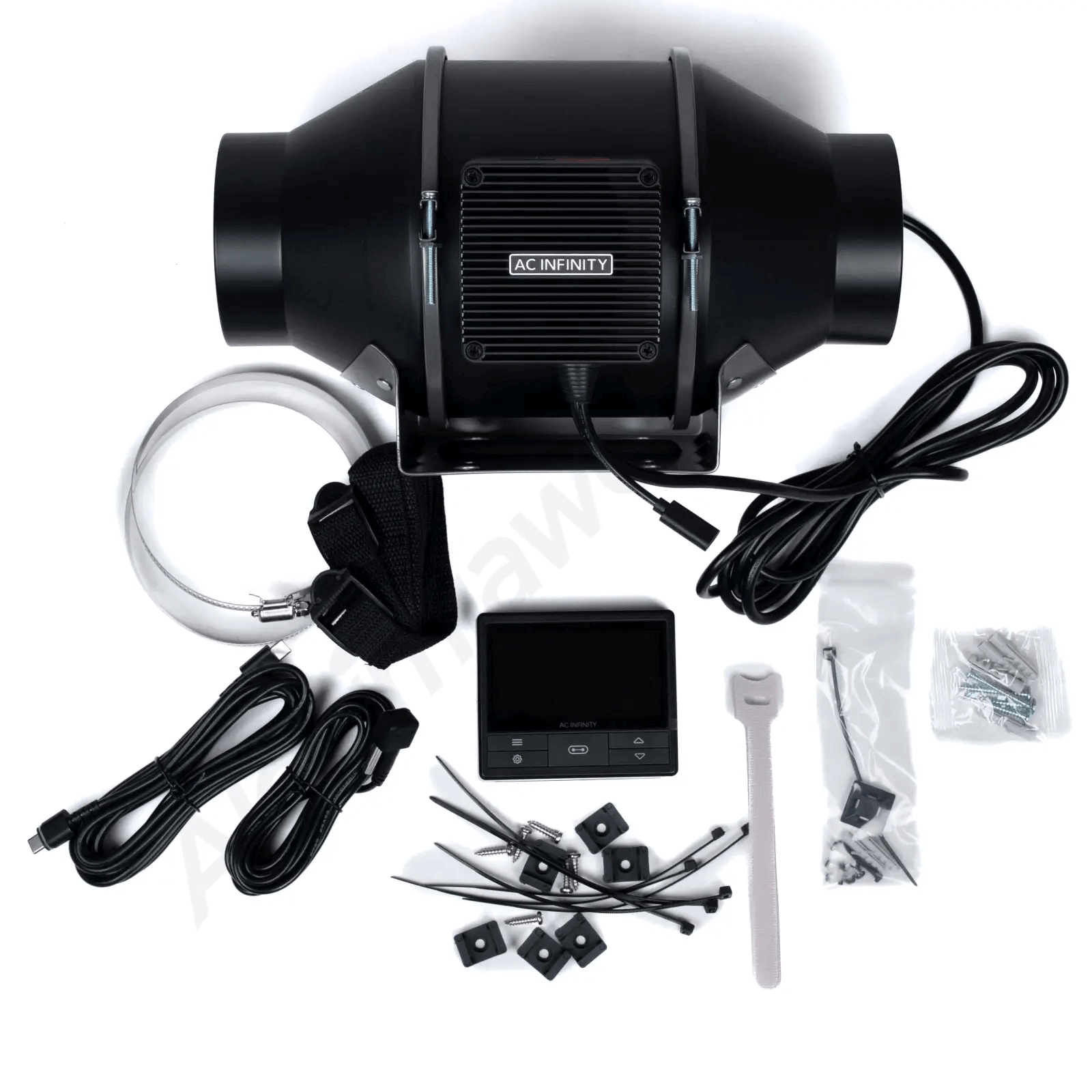 Kit AC Infinity complet avec extracteur d'air et régulateur de climatisation