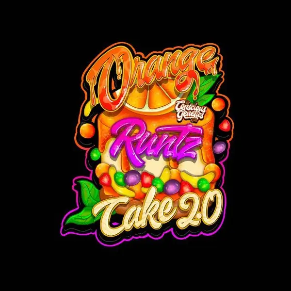 Orange Runtz Cake 2.0