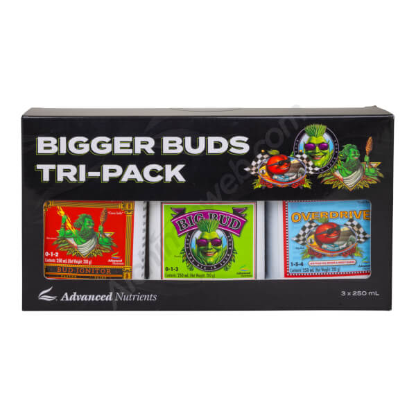 Tri-Pack Bigger Buds 250 ml d'Advanced Nutrients. Idéal pour hydroponie ...