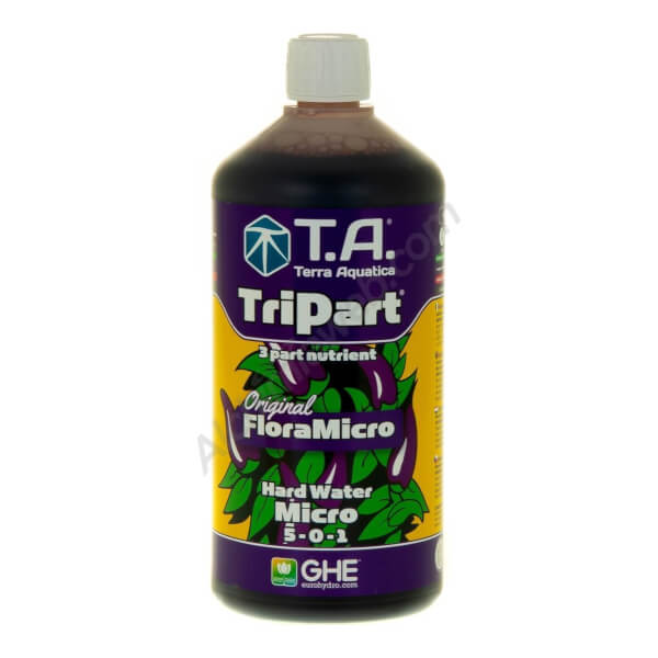 T.A. TriPart Micro (formerly GHE's FloraMicro®) - Hard water