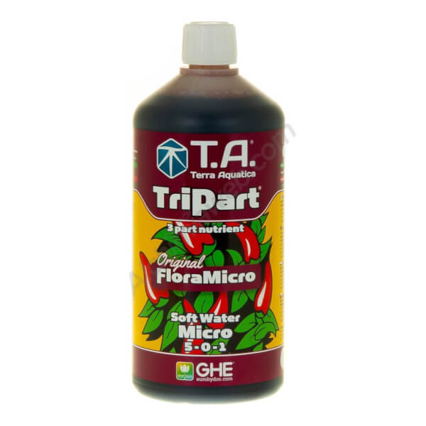 TriPart Micro de T.A. (antes FloraMicro® de GHE) - Agua blanda