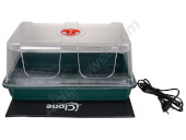 Petite mini-serre avec couverture chauffante de 15W