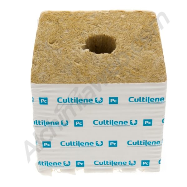 Cube laine de roche 15x15x14.2 cm