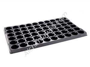 Tablett für 41mm Jiffys - 60 Zellen