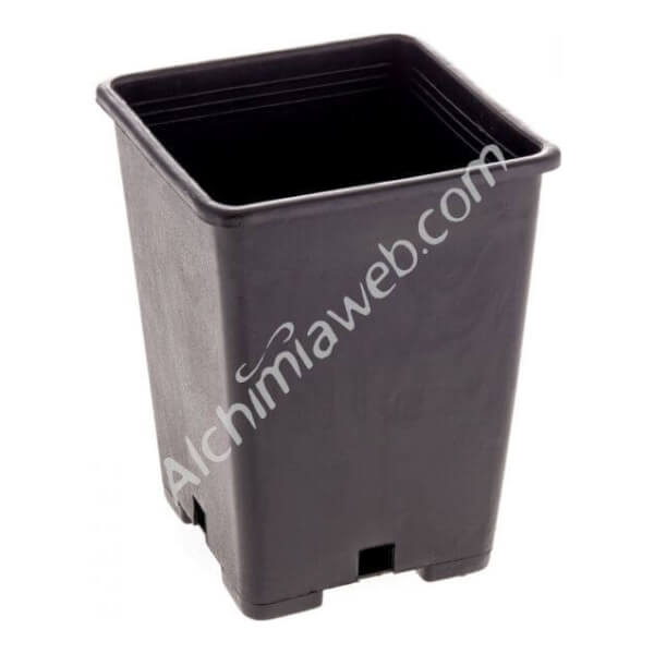 Schwarzer und quadratischer Topf (1.4L-3.25L)