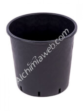 Pot noir rond - 25 L