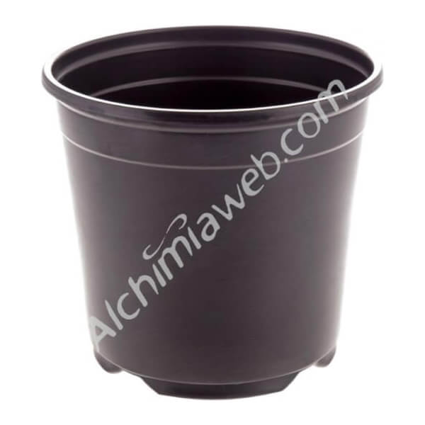 Pot noir rond 2,6L 13cm diam