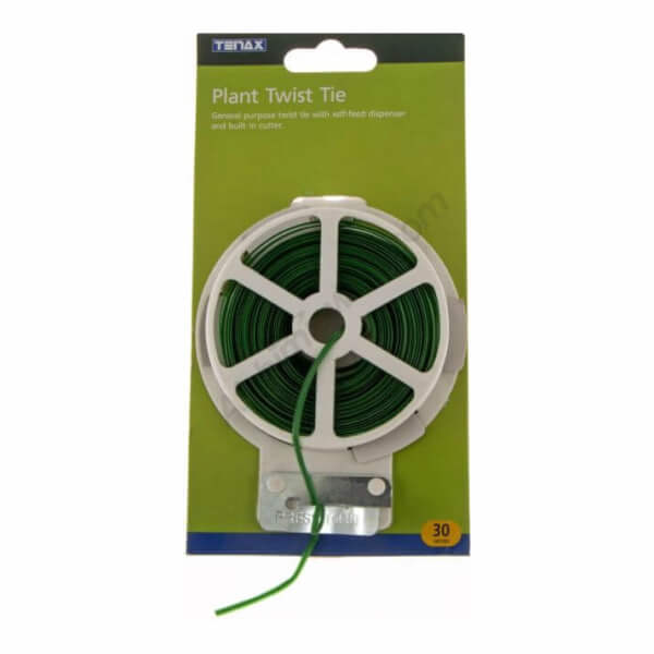 Bobine de cordon plastifié Tenax pour tuteurs 30 m