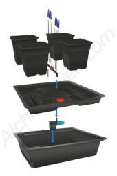 Wilma grand (L) V2 de 4 pots