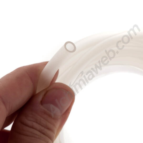 Tubo atóxico de silicona