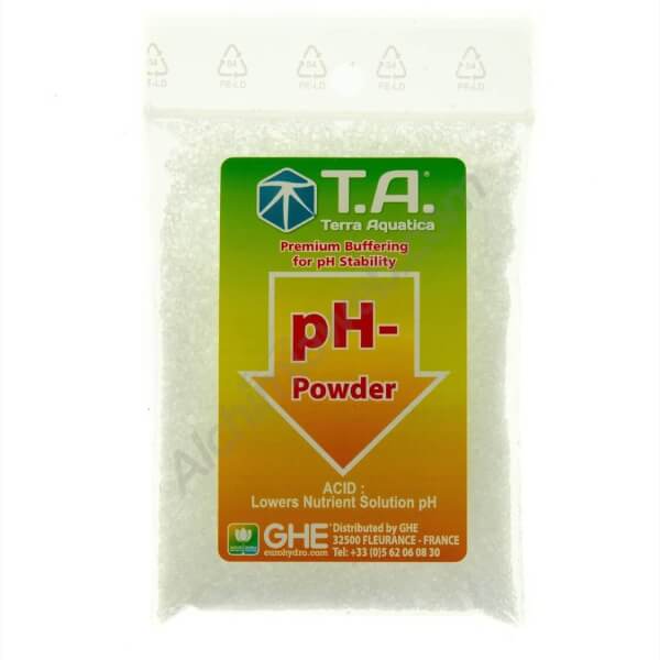 pH - en poudre de T.A. (anciennement Ph Down Powder® de GHE)
