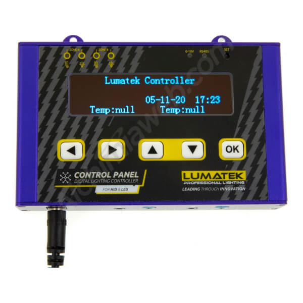Panneau de contrôle Lumatek Plus 2.0 (HID + LED)
