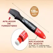 Afilador Multifunción para Tijeras de Podar Saboten