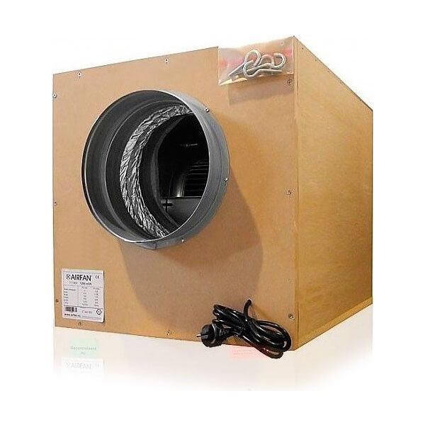 Schallgedämpfte Absaugung SoftBox MDF 7000 m3/h