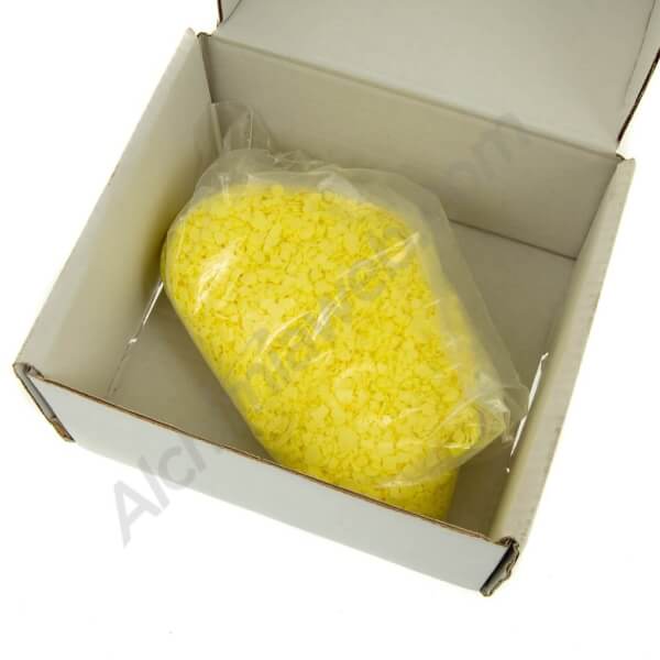 Sulphur flakes