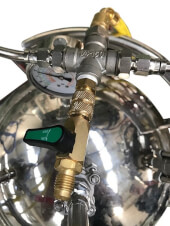 Sistema de extracción BHO circuito cerrado 550g 