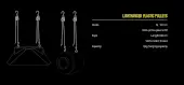 Lighthangers Pulleys 5kg (pair)