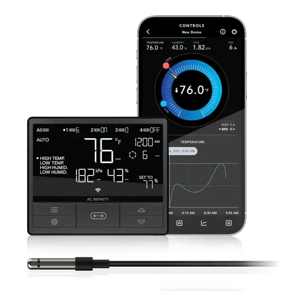 Controlador Inteligente AC Infinity Controller 69 PRO WiFi