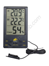 Thermo-hygromètre numérique avec sonde XXL Mammoth