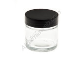 Glass jar with screw lid
