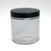 Glasbehälter mit Schraubdeckel