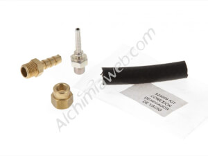 Connexion dessiccatrice - tube pour purge BHO