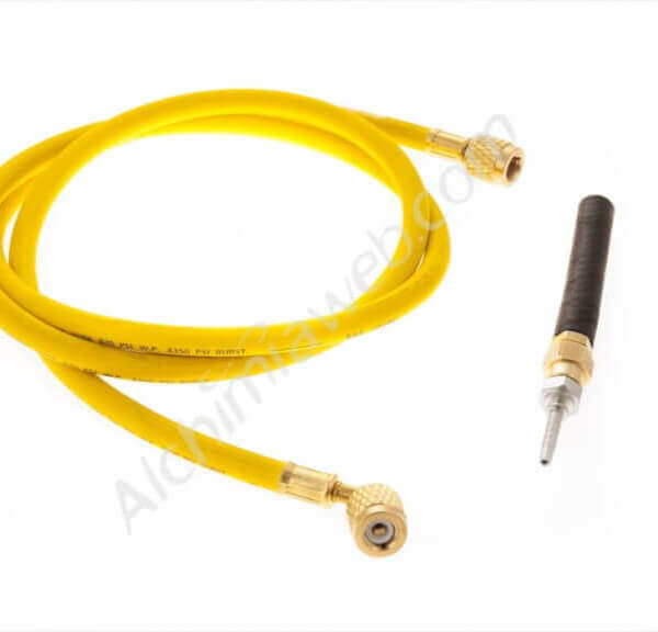 Vacuum pressure hose + desiccator connection