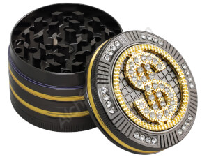 Dollar Bling Bling 4-part Grinder - 50mm 