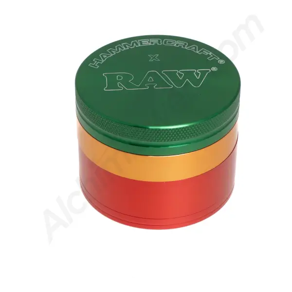 Grinder RAW x Hammercraft Rasta 4-teilig