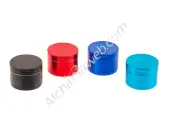 Aluminium Grinder 4-teilig mit Sieb 40-62 mm