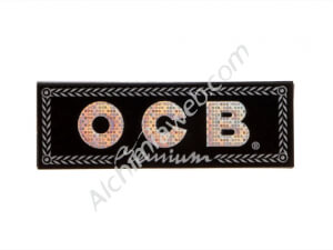 Papel de fumar OCB PREMIUM 1.1/4 Negro - 50 unidades 