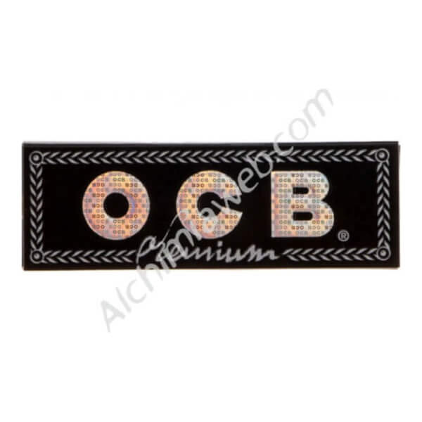 OCB PREMIUM rolling paper 1.1/4 Black - 50 units