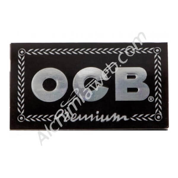 OCB PREMIUM DOUBLE Black Zigarettenpapier - 100 Blatt