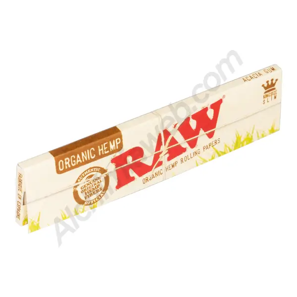 Papel de fumar Raw King Size Slim Organico