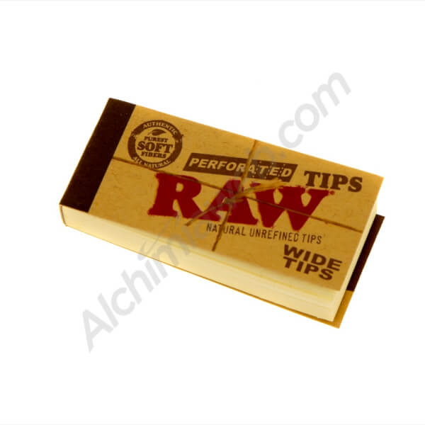 Filtros orgánicos perforados Raw